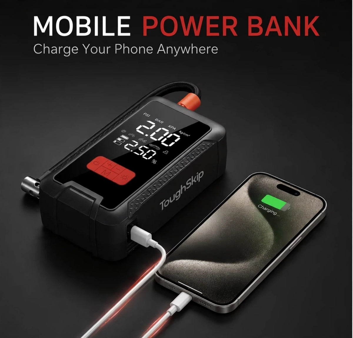 ToughSkip Portable Jump starter