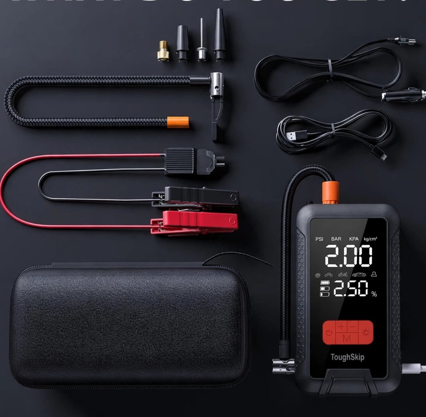 ToughSkip Portable Jump starter