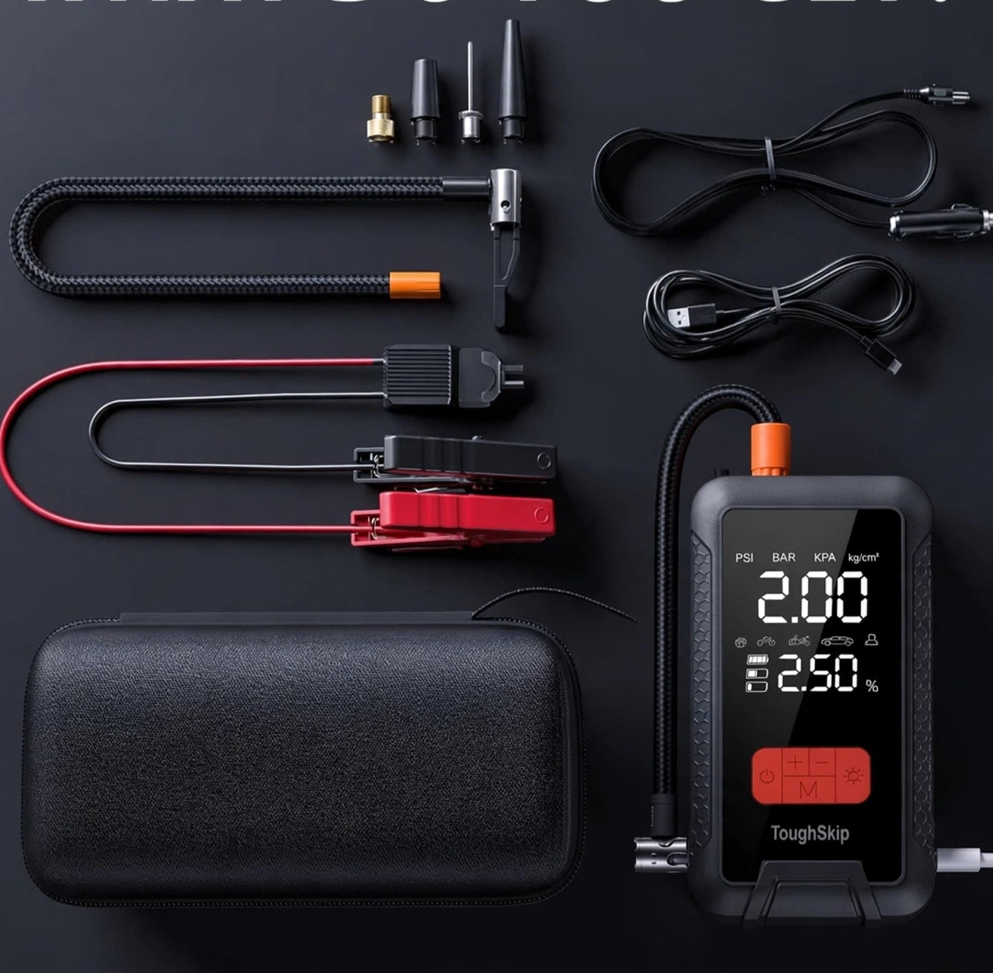 ToughSkip Portable Jump starter